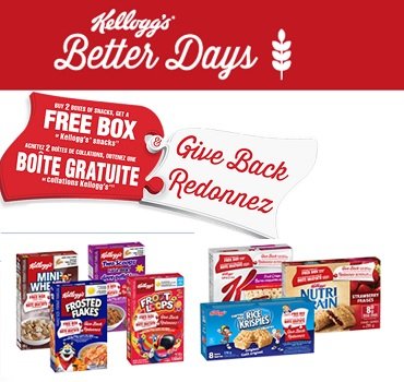 Kelloggs Free and Give: Free Cereal & Snack Box (Upload Receipt)