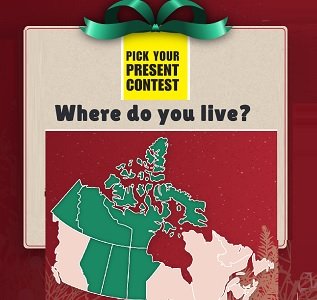Western Canada Lottery Corporation  Pick Your Present Contest