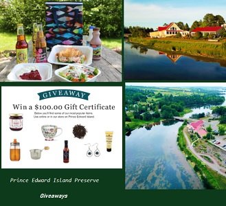 Prince edward Island Preserve contests and trip giveaways