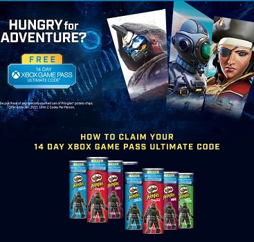 Pringles Gaming Giveaway: Claim Xbox Game Pass Ultimate