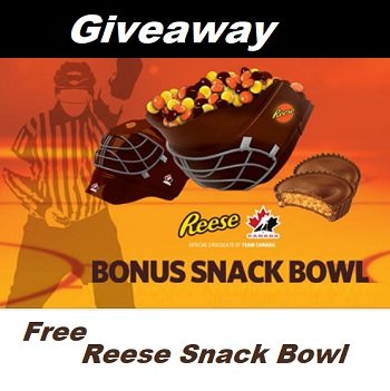 Reese Giveaway: Get Free Reese Snack Bowl Helmet @ www.reesesnackbowl.ca