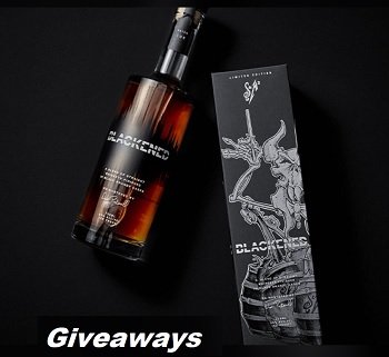 Blackened Whiskey Contests Canada & US - enter the Giveaway