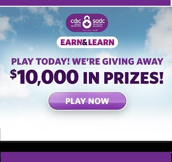 CDIC Contest: Play Earn And Learn Game, Win $10,000 in Prizes