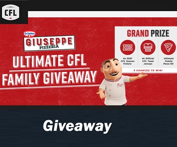 The CFL and Dr. Oetker Ultimate CFL Family Giveaway.