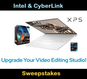
Win Ultimate CyberLink Video Editing Bundle and a Dell XPS 13 


