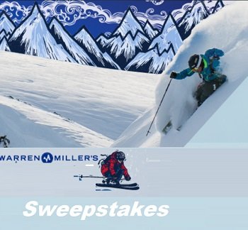 Warren Miller Sweepstakes for Canada & US skiing Giveaway