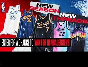 NBA Contest: Win merch, tickets, and more!