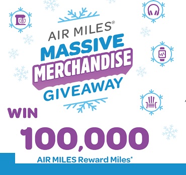 Air Miles CA Contest: Massive Merchandise Giveaway (100,000)