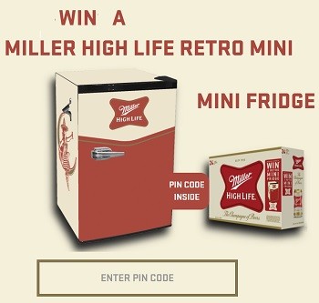 Retro Miller High Life Mini-Fridges worth $450 CAD each.