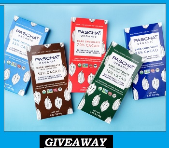 

PaschA cHOCOLATE gIVEAWAY win $100 worth of our GLUTEN-FREE, VEGAN, ORGANIC, SUSTAINABLY-SOURCED and delicious chocolate