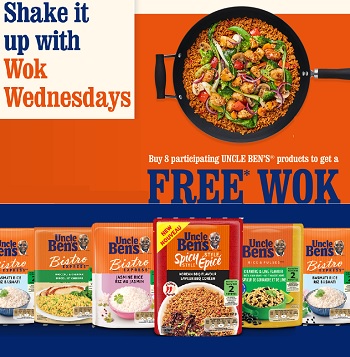 Uncle Bens CA: WOK Wednesday Promotion - Order Yours!