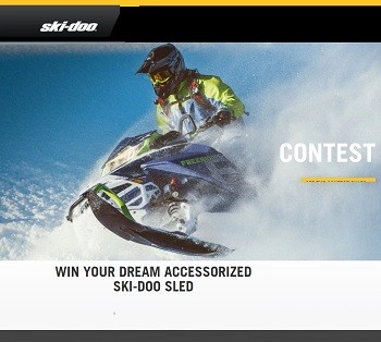 Win A Ski-Doo Contest:  Skidoo Snowmobile