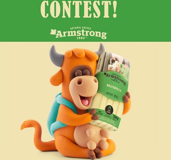 Armstrong Cheese Canada Contest Win Free Cheese for a Year and Kitchen prizes at  Armstrongcheese.ca