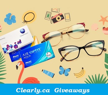 Clearly.ca Contest: Win Clearly Glasses or Sunglasses Giveaway