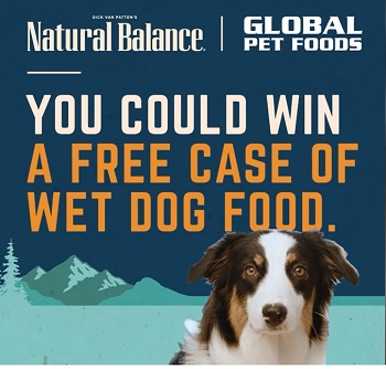 Global Pet Foods Contest: Win 95 cases of Natural Balance Dog Food
