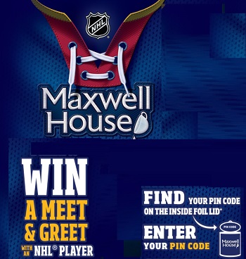 Maxwell House  Meet & Greet Contest at www.maxwellhouse.ca