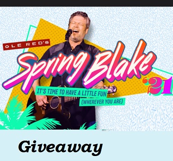 Blake Shelton Giveaway: Win Meet and Greet with Blake Shelton