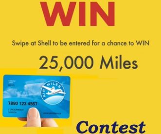Shell Canada Air Miles Contest: Swipe Card To Win Free Gas For A Year ...