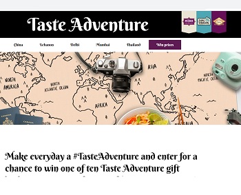 Taste Adventure Ca Contest: Win Gift baskets or $1,000 in free groceries!