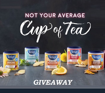 Tetley Contests for Canada - Win Free Tea Pack Giveaways 