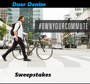 Duer Denim Sweepstakes: Win Shopping Spree & Commuter Bike