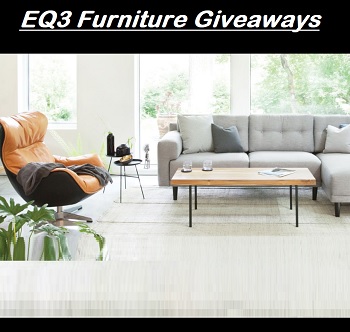 EQ3.com Contests Canada & US Furniture Shopping Spree Giveaway