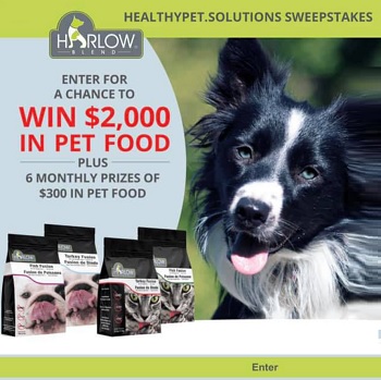 Harlow Blend Contest: Win Free Pet Food Giveaway