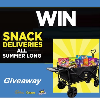 Mondelez Canada Whatever They’re Cravin Contest - Win Snack Deliveries Giveaway