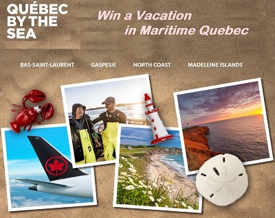 Quebec Maritime Contest  Travel and Vacation Giveaways