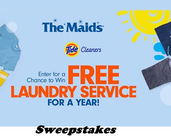Maids.com Sweepstakes: Win Free Laundry Service Giveaway