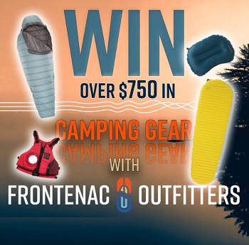  Frontenac Outfitters Canada Contest  Campers gear Giveaway at Frontenacoutfitters.com