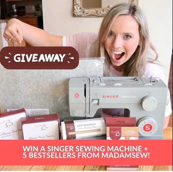 MadamSew.com Sweepstakes: Win Singer Sewing Machine Giveaway