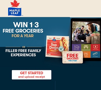 MapleLeaf CA Promotion: Buy Top Dogs to Win Free Groceries