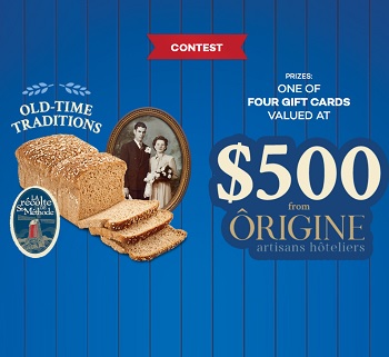 Boulangerie St-Méthode Contests -  Giveaway at www.concoursstmethode.com