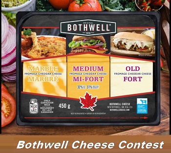 Bothwell Cheese Canada Contest, win Cheese board, gift cards and  BBQ  Giveaway