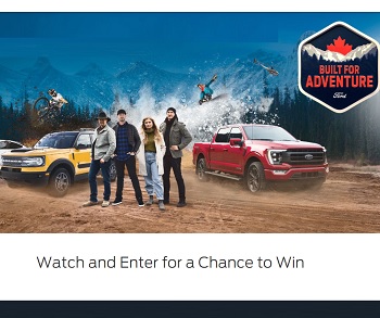 Ford Contest: Built For Adventure Win $30,000 Car