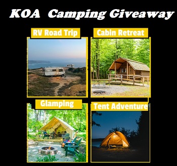  KOA Kampgrounds Camping and Vacation Contests for Canada, 