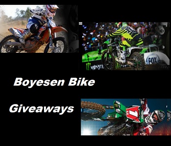Boyesen.com Sweepstakes: Win Dream Bike Giveaway