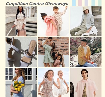 Coquitlam Centre Contests  new shopping spree Giveaway, 