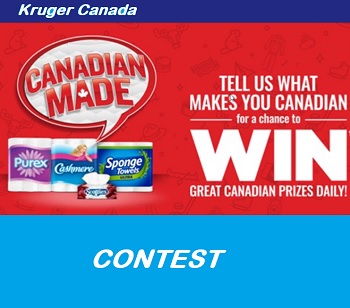 Kruger Canada 2021 Kruger Canadian Made Giveaway. Share what makes you Canadian for a chance to win great summer prizes. Enter at Canadianmade.ca