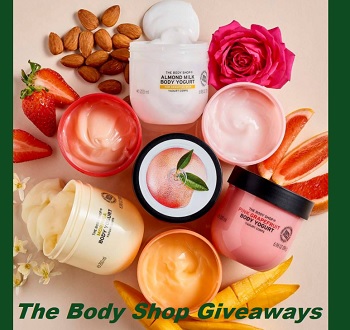 The Body Shop North America Giveaway: Win $100 gift cards, 