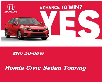 Honda Civic Contests  Civic Car & Sedan Giveaways,