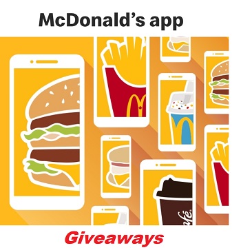 McDonald's App Contests Win excclusive Appstakes Giveaway prizes