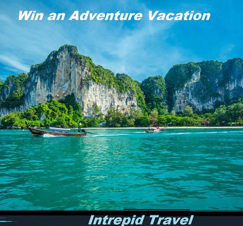 Intrepid Travel Sweepstakes, new vacation and adventure giveaways