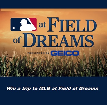 MLB.com Sweepstakes Win Trip to MLB at Field of Dreams
