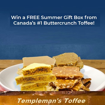 Templemans Contest: Win Templeman’s Toffee Prizes