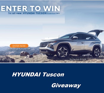 Hyundai Contest Win the all-new  TUCSON