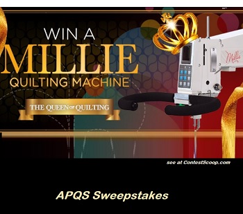 APQS Quilting Machines Giveaway: Win A Millie Quilting Machine