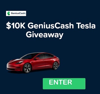 CreditCardGenius.ca Contest: Win $10K GeniusCash or Tesla Giveaway