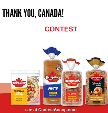 Dempsters Thank You Contest: Win $1,000 & Instant Prizes atDempstersThankYouContest.ca